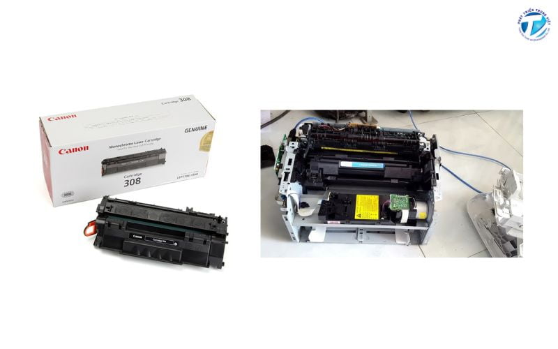 Kiểm tra hộp mực của máy in Canon 3300